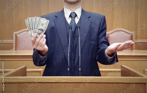 Photo: Portrait of a politician Portrait of a politician