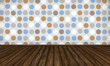 Interior Background With Complementary Colors