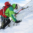 Klettertour im Winter