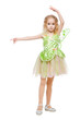 Little dancing fairy girl