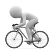 3d human - cycling