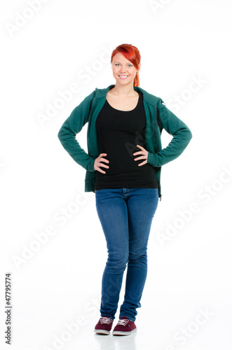 Photo: selbstbewußte junge frau selbstbewußte junge frau