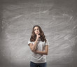 Thinking Girl