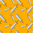 Swords cartoon background