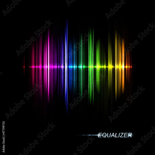 Vector: Music equalizer Music equalizer