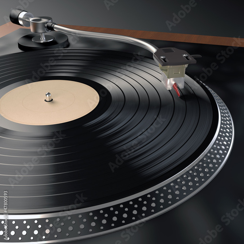 Illustration: Record Player Record Player
