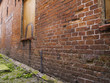 brick wall backyard horizontal