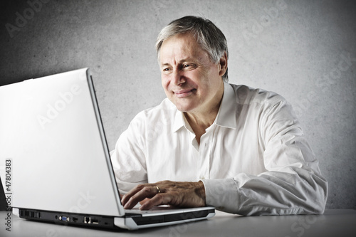 Photo: Old Man Laptop Old Man Laptop