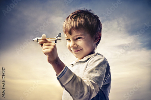 Photo: Child Airliner Child Airliner
