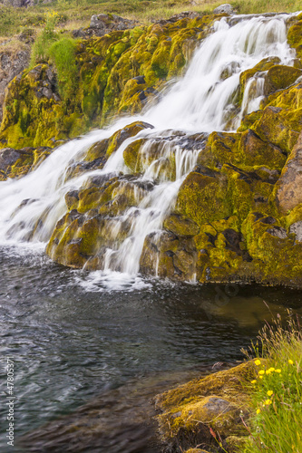 Photo: Clean water - waterfall, Iceland. Clean water - waterfall, Iceland.