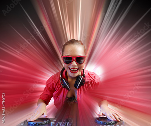 Photo: dj and mixer dj and mixer