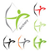 Archery symbols