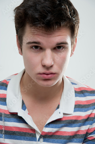 Photo: Portrait of young teenager Portrait of young teenager