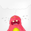 Funny Monster. Cry.