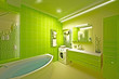 Illustration: Eco, bamboo bathroom Eco, bamboo bathroom
