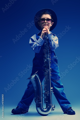 Photo: little saxophonist little saxophonist