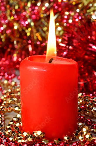 Photo: Burning candle Burning candle
