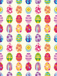 seamless Easter Egg pattern