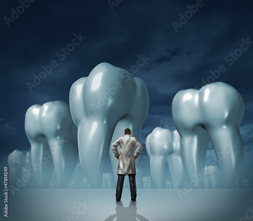 Illustration: Dentist And Dental Care Dentist And Dental Care