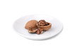 Walnut shell isolated