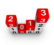 Illustration: Happy New Year 2013 Happy New Year 2013