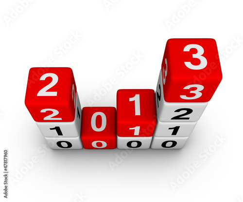 Illustration: Happy New Year 2013 Happy New Year 2013