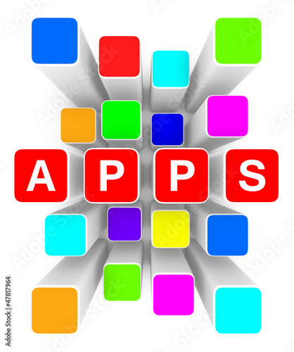 Photo: cloud of apps cloud of apps