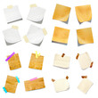 Petits morceaux de papier cartonné 