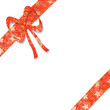 Geschenkband mit Schleife