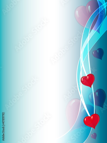 Illustration: love background love background