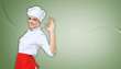 Portrait of a cook