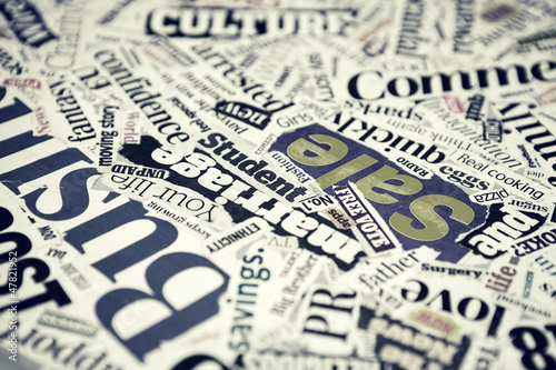 Photo: news background news background