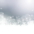 Vector: winter bokeh background with snowflakes winter bokeh background with snowflakes
