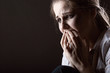 Crying woman