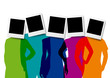 Vector polaroid collection
