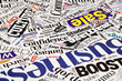 newspaper headline