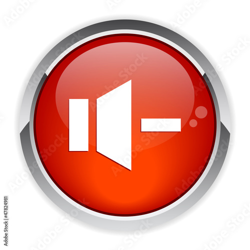 Vector: bouton internet son musique minus red bouton internet son musique minus red