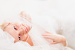 Happy bride
