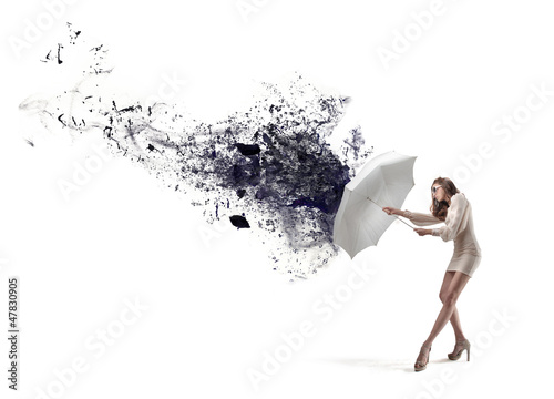 Photo: Black Paint Splash Black Paint Splash