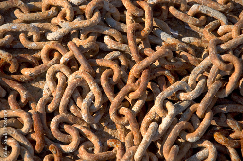 Photo: Rostige Kette Rostige Kette