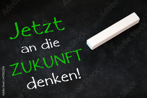 Photo: Lepensplanung Hinweis auf Kreidetafel Lepensplanung Hinweis auf Kreidetafel