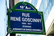 rue René Gosciny à Paris 13ièm