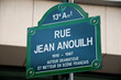 rue Jean anouilh à Paris 13ièm