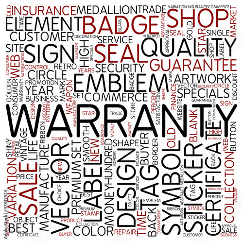 Illustration: warranty warranty