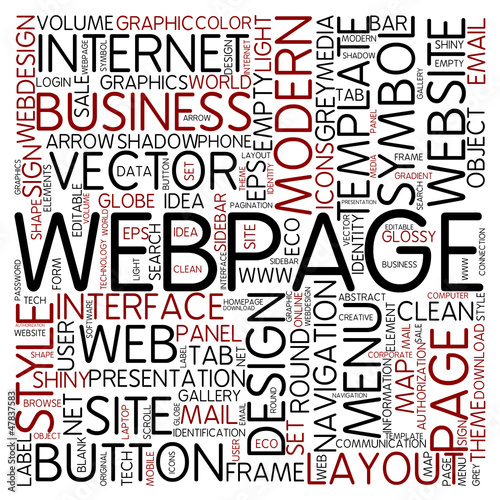 Illustration: webpage webpage