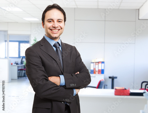 Photo: Businessman in the office Businessman in the office