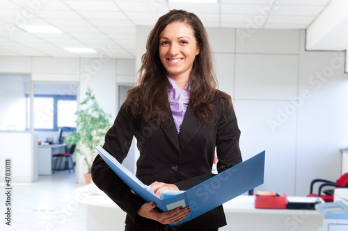 Photo: Businesswoman at work Businesswoman at work