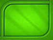 Green mock croc or alligator skin background with stitched patte