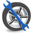 Illustration: Wheel and Tools Wheel and Tools