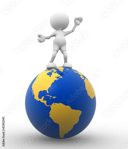 Illustration: Earth globe Earth globe